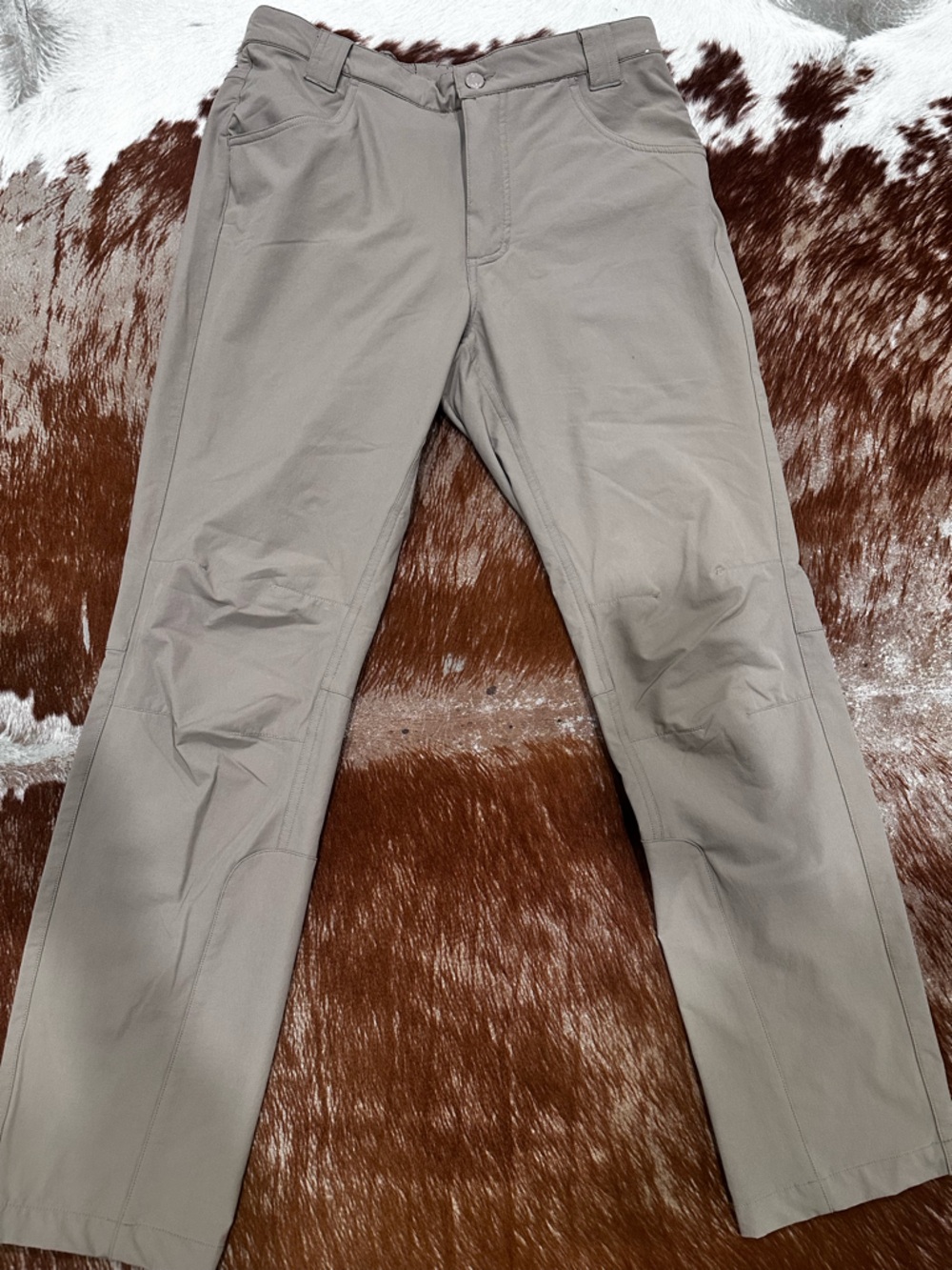 BURLEBO Men's Chinos in Light Taupe